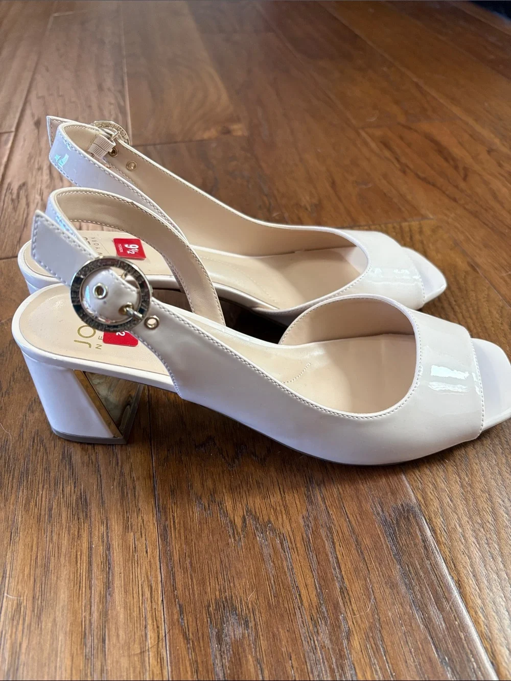 Jones New York Patent Slingback Heels